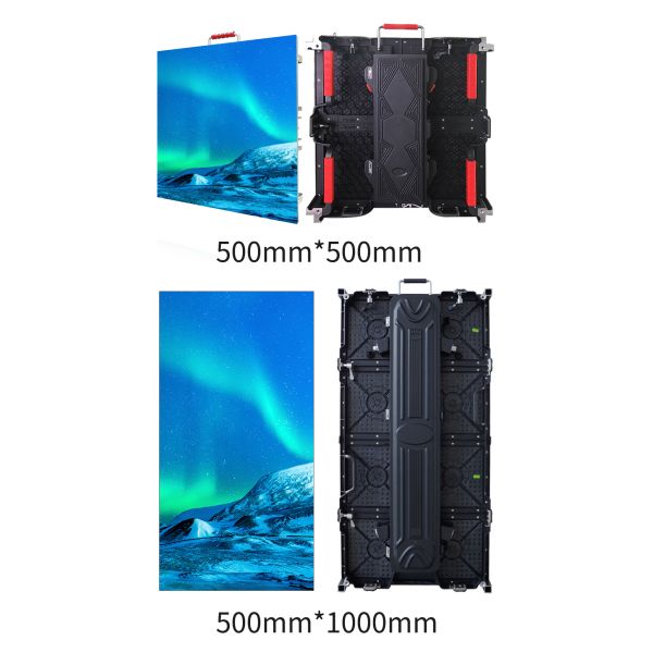 Panel de vídeo LED de alta resolución P2.6 P3.91 P4.81 para módulos de alquiler de interiores tamaño 250 * 250mm Pitch de píxeles 2.604mm