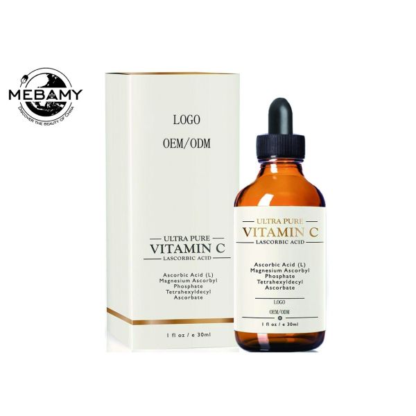 Vitamin C Organic Face Serum To Fight Age Spots , Dark Circles , Fine Lines And Wrinkles