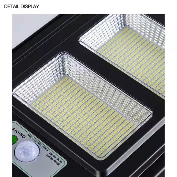 SMD Led Solar Street Light 90w ABS Body Polycrystalline Solar Panel