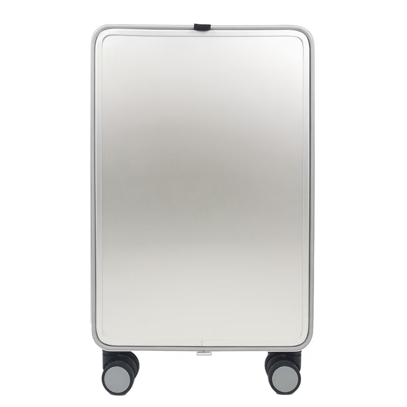 Unisex Hard Side Trolley Luggage Wholesale ABS PC Material Suitcase Spinner Caster TSA Aluminum Metal Frame Travelling Check-In