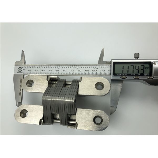 Fireproof Invisible Spring Hinges For Security Door , Entrance Door