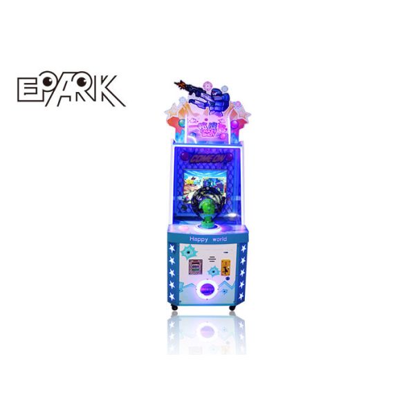 Export Present Kids Amusement Machine Coin Operated Ball Shooting