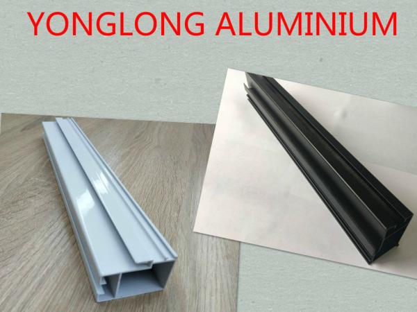 T5 / T6 Powder Coated Aluminium For Window / Door Square Shape