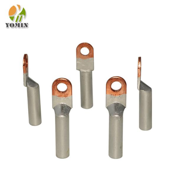 High voltage tinned metal electrical Cu copper brass electric compression cold pressed cable lug