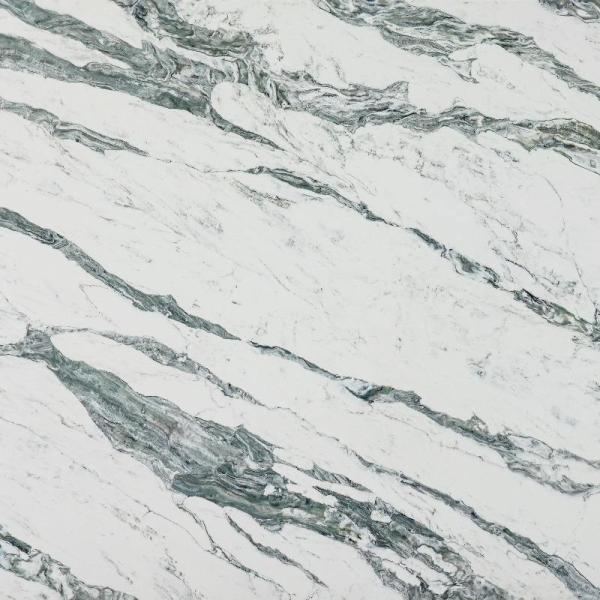 Quartzo de engenharia verde e azul Popular Norte dos EUA Countertops Propagação de chama