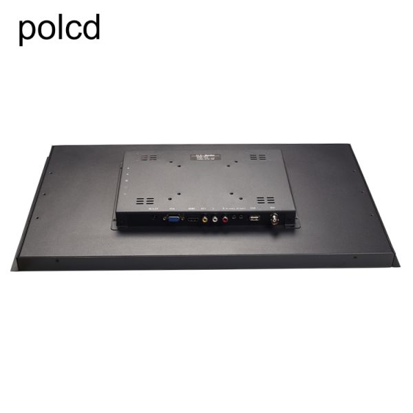 Промышленное Polcd случай чистого плоского металла экрана касания монитора LCD 21,5 дюймов алюминиевый