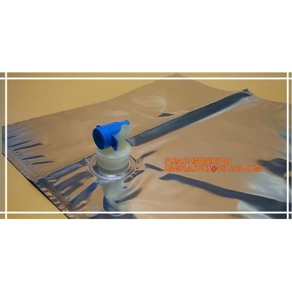 custom aluminium foil plastic packaging bag in box from 1 to 25L in size, for wine, coffee,any beverage BAGPLASTICS PACK