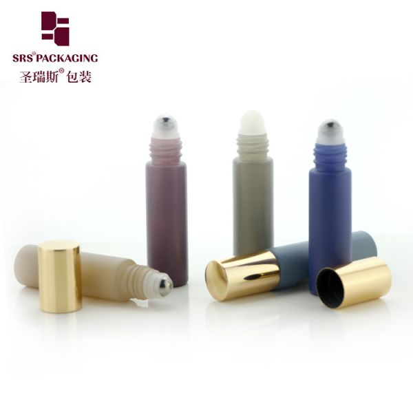 10ml Wall Glass Roll On Bottle BLPM Series Anti acne Eye Serum Skincare Essence Roller with Custom Logo