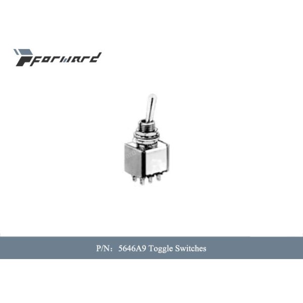 航空部品5646A9のミニチュア トグル スイッチの現在の評価6 A