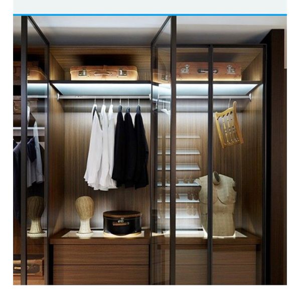 150lm LED Closet Lighting for 12V dc Motion Sensor Customized Length Clothes Hanger