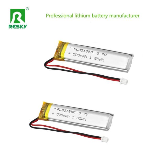 3.7V 500mAh Rechargeable Lithium Polymer Battery Cell for Electric Toothbrush and Beauty Devices