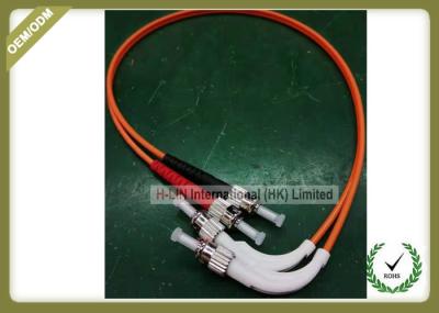 NEW LC SC  FC ST Fiber Optic Patch Cord  for 90 degree tail bend connector