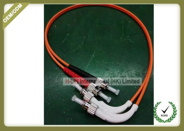 NEW LC SC  FC ST Fiber Optic Patch Cord  for 90 degree tail bend connector