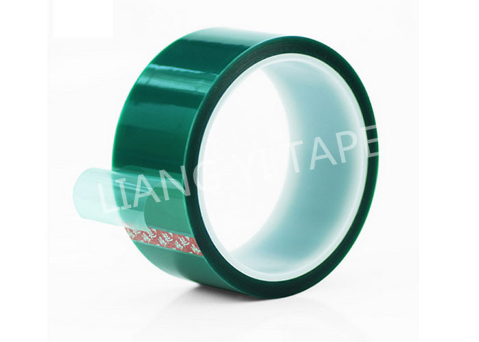 Лента электрической изоляции фильма ЛЮБИМЦА полиэстера, лента изоляции зеленого цвета клея силикона