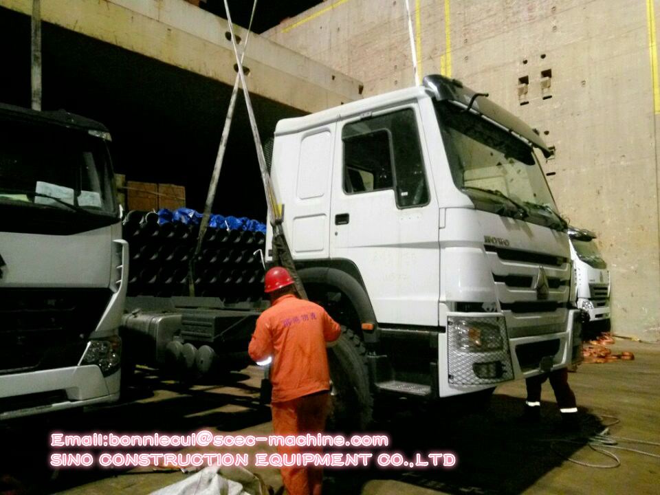 Голова 6кс4 420хп трейлера колеса автошины 12Р22.510 тележки трактора ХОВО сверхмощная