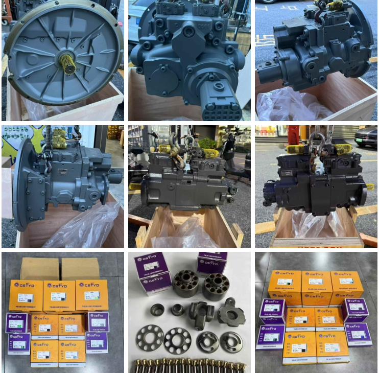 OE Compatible 300 Bar Pressure Hydraulic Gear Pump Pre Shipment Tested for  M318 M320 Excavators