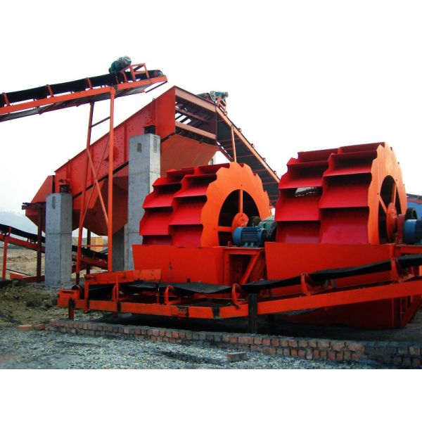 Machine à laver le sable par seau Sélection des sédiments Équipement de lavage des pierres en poudre