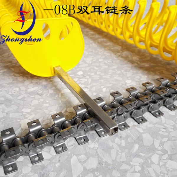 Egg Collection Machine 304 Stainless Steel Double Ear Chain 1.5 Meters/strip