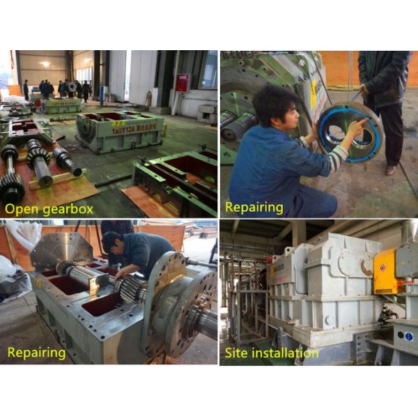 Maris TM223 POM Polymerization Extruder Gearbox Repair Service ISO9001 Certified