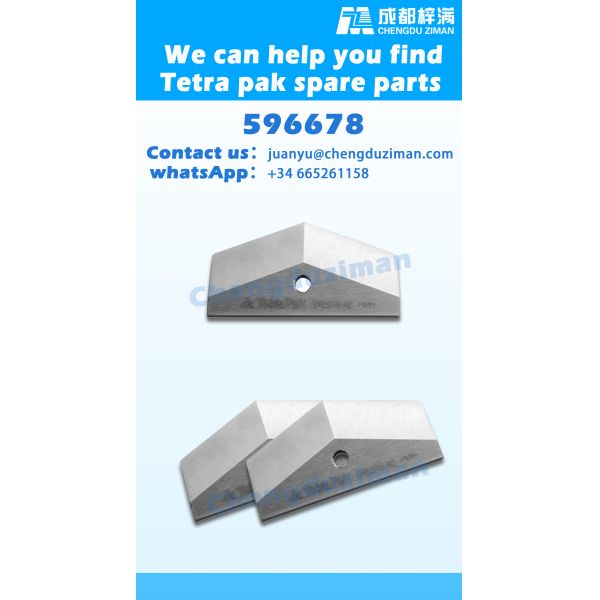 596678 Kinfe Tetrapak Запасные части Запасные части для обслуживания и ремонта