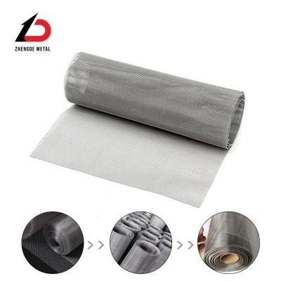 Smooth Grain Reverse Grain Galvanized Woven Mesh For Industry Agriculture And Science