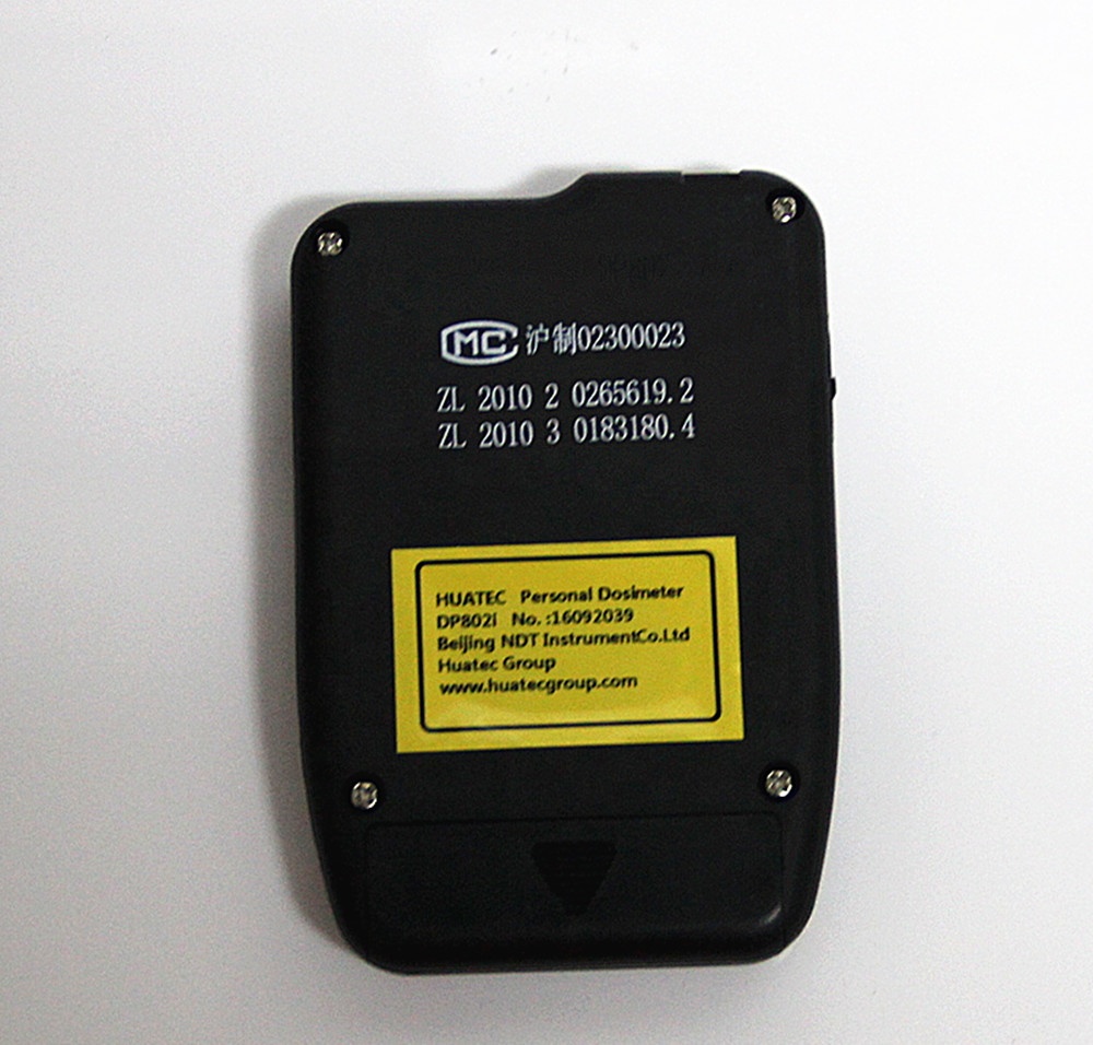 Личный дозиметр счетчика метра обзора Dp802i радиации сигнала тревоги дозы Geiger