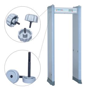Puerta de seguridad del detector de metales de la alta exactitud, escuela