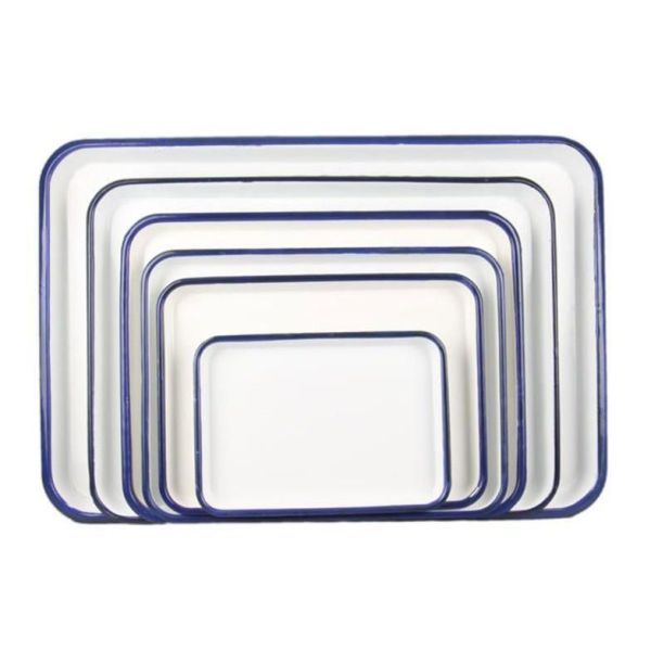 Iron Carbon Enamel Oven Dish Non Stick Bakeware Sets for Food Service