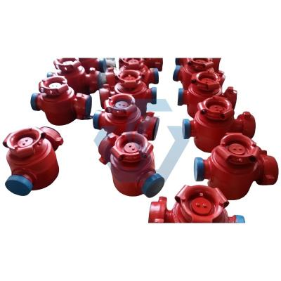 Alloy Steel Oil Field High Pressure 1 2 3 Male Female Half Union Ends Plug Valve Assembly