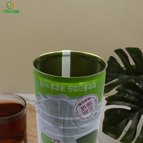 Coconut Milk Powder Round Tin Cans 960g CMYK 4C For Beverages Drinks