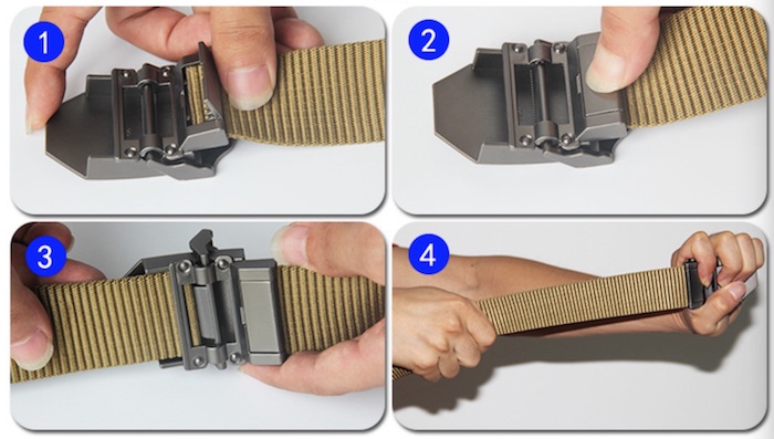 Покрывать пряжки пояса PVD металла отдыха 39.5MM моды коррозионностойкий