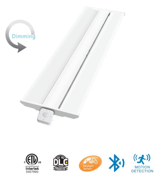 DLC 2ft 4ft Dimmable conduziu o dispositivo elétrico alto 100W 200W 300W 140lm/w da baía