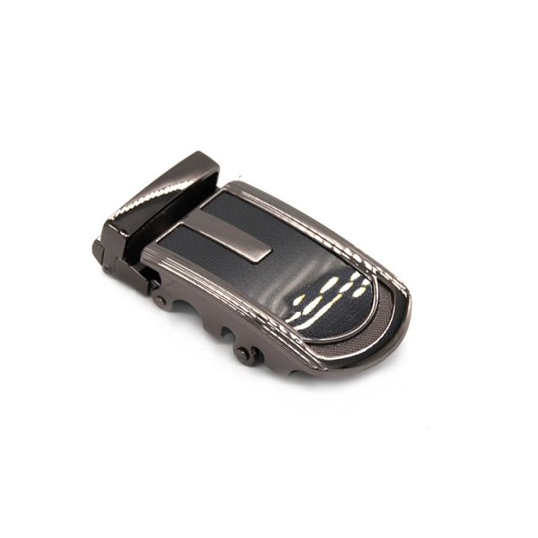 Wenzhou Kml 35mm Brand Business Metal Zinc Alloy Automatic Belt Buckle