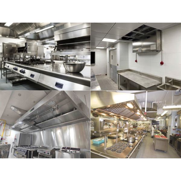 Double Bottles Kitchen Fire Automatic Protection System For Restaurant Hotel Fire Fight