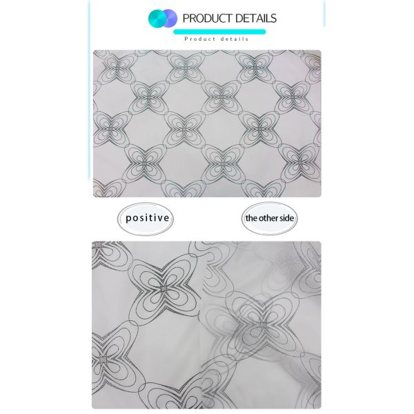 100gsm 100% Polyester Mattress Fabric Warp Knitting Digital Printing Chemical Fiber Fabric