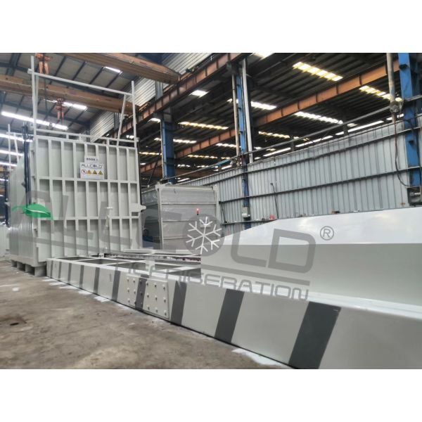 La col rizada que transporta 121KW limpia pre el refrigerante del refrigerador con la aspiradora R404A