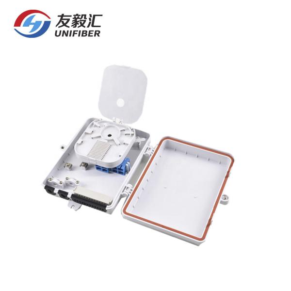 FTTH 8 Port 1x4 1x8 PLC Splitter Fiber Termination Cabinet