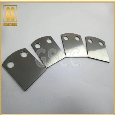 Tungsten Cobalt Non Standard Carbide Bore Shaped Blade Fixed For Cutting
