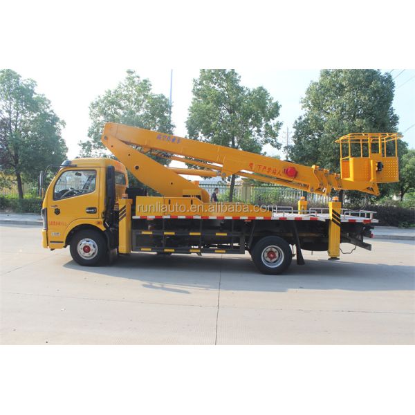 Street Light Maintenance Dongfeng 4x2 Bucket Truck Aerial Working Platform Truck Mounted High Altitude Operation Truck