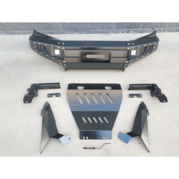 Navara NP300 Steel Front NISSAN Bull Bar Q235 4x4 Textured Finished