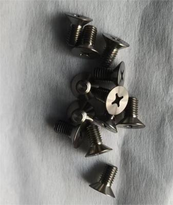 Gr1 Gr2 Gr3 Gr4 Gr5 Titanium Flat Head Phillips Screws Forging Or Drawing