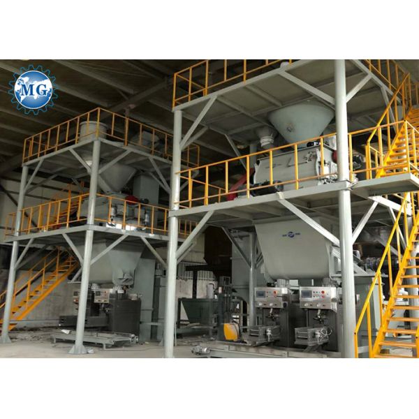 Weighing Cement 25t/H Dry Mortar Mixing Equipment