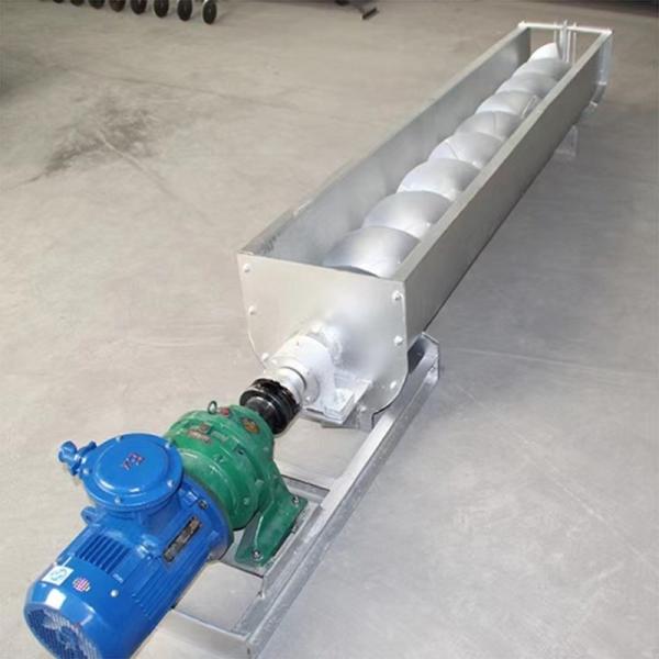 Heat Resistant Flexible High Temperature Screw Conveyor for Heating Oil Steam