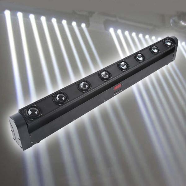 Four-colors Red Green Blue White 8PCS Cree Bulbs LED Moving Head Light With Beam Mode 50-60Hz LED Matrix Light