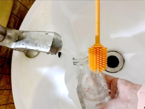 Premium Food Grade Round Kitchen Brush Easy To Hang With A Hook Easy To Dry