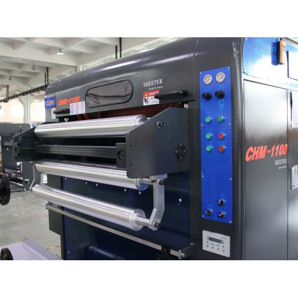 Anti Curvature Paper Sheeting Machine Automatic Braking Paper Reel To Sheet Cutting Machine