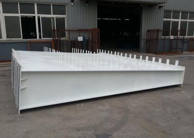 Serviços claros da fabricação de metal da armação de aço pré-fabricados com feixe da solda H