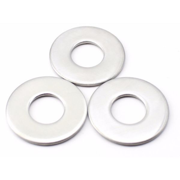 SS316 SS304 316L Round Flat Washers , Plain Steel Washers A2 -70 Long Life Span