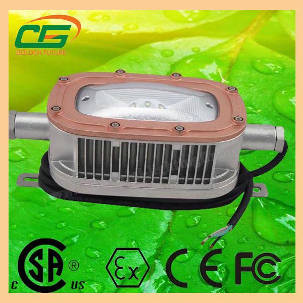 Branco frio do Cree luz à prova de explosões do diodo emissor de luz de 220 volts/luzes carbonosas de aço inoxidável