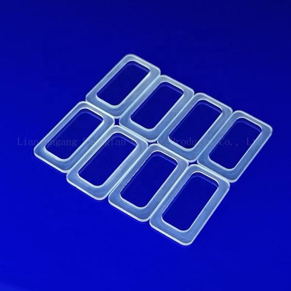 High Purity Heat Resistant Shape Quartz Glass Plate ±0.02mm Tolerance Customized For High Temperature
